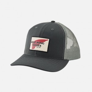 Red Wing Embroidered Logo Ball Hüte | 6975KBSOX