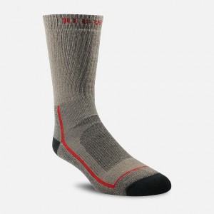 Red Wing Premium Sicherheits Medium Weight Crew Socken | 2943TWFRA