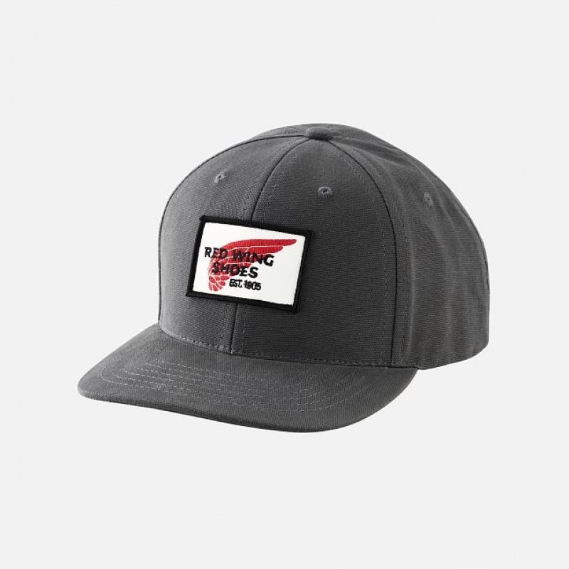 Red Wing Embroidered Logo Ball Hüte | 0395LHNYB