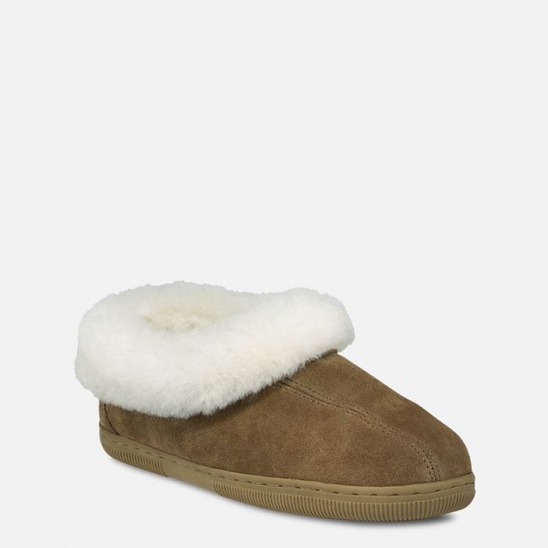 Red Wing Fleece-Gefütterte Wildleder Juliet Hausschuhe | 5193SGXAW