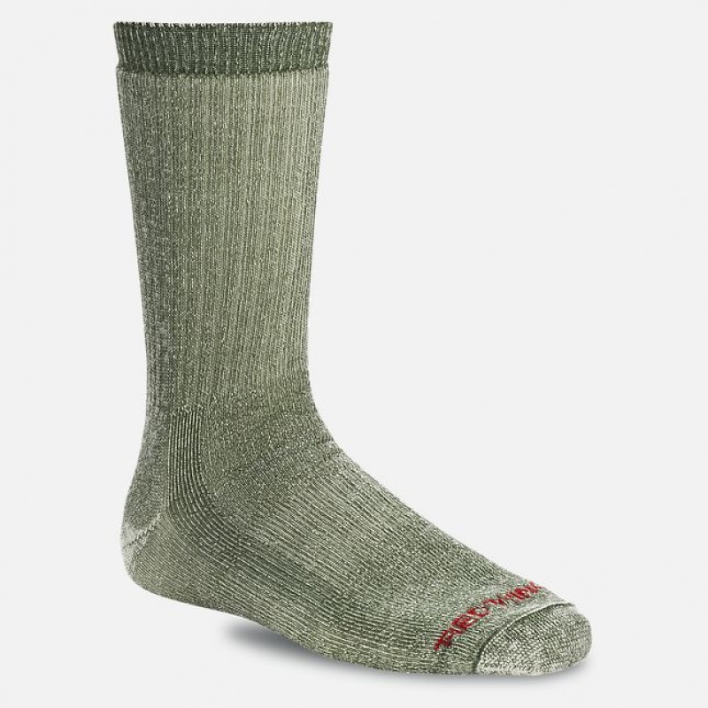 Red Wing Premium Arbeits Medium Weight Crew Socken | 7150KVTRO